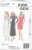 Picture of C242 KWIK*SEW 2598: DRESS SIZE XS-XL 