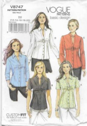 Picture of C347 VOGUE V8747: SKIRT SIZE 12-20