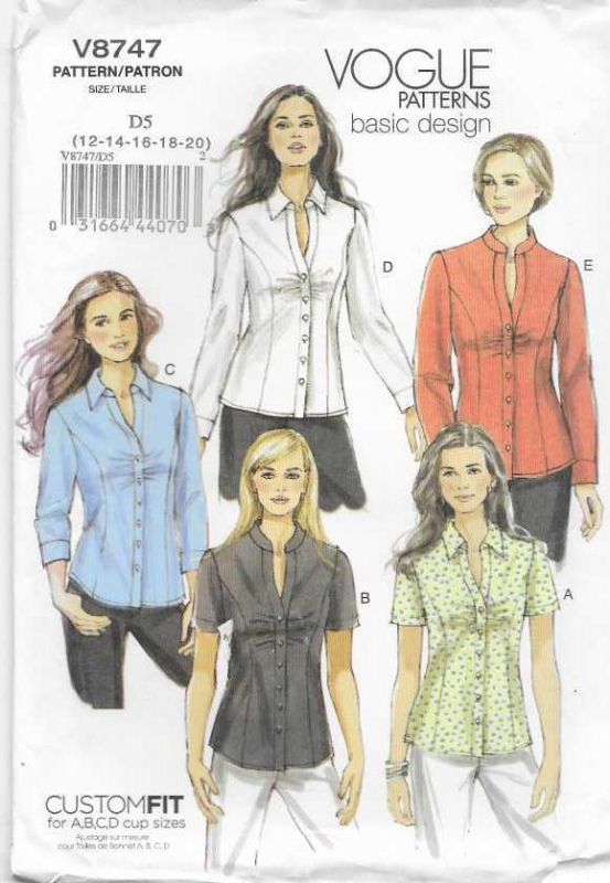 Picture of C347 VOGUE V8747: SKIRT SIZE 12-20