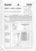 Picture of A84 BURDA 7945: SKIRT SIZE 10-24