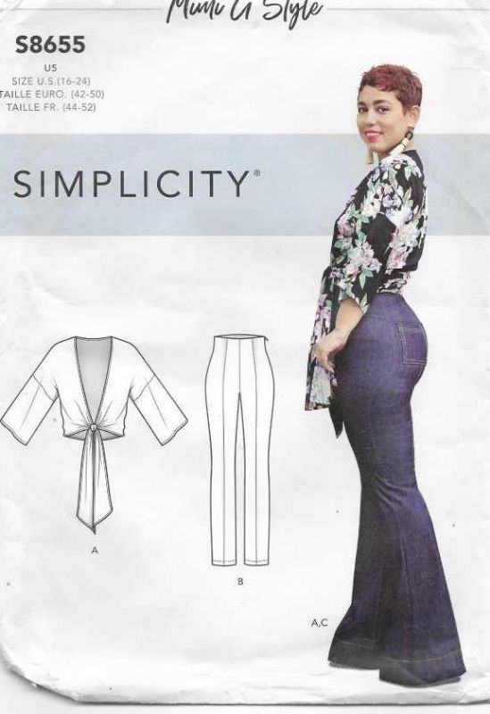 Picture of A94 SIMPLICITY S8655: PANTS & TOP SIZE 16-24