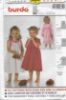 Picture of A67 BURDA 9854: CHILDS DRESS SIZE 6M-3YRS 