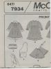 Picture of A15 McCALL'S 7934: BETSY DOLLS CLOTHES SIZE 18cm- 46cm