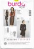 Picture of A127 BURDA 6975: DRESS SIZE 8-20