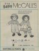 Picture of A33 McCALL'S 713: DOLL WITH CLOTHES