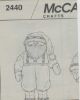 Picture of A32 McCALL'S 2440: SANTA DOOR GREETERS SIZE 40"or 102cm