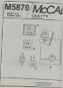Picture of A31 McCALL'S M5870: QUILT BLANKET, PILLOW, 