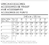Picture of A52 BURDA 7035: KNIT ACCESSORIES SIZE 10-22